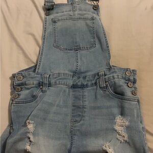 Levi's Light Blue Denim Overalls
